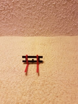 Palettengabel lackiert